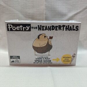 Poetry For Neanderthals Word Game by‎ Exploding Kittens Brand New Sealed